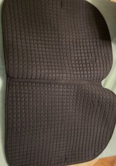 PRI ALL PURPOSE SADDLE PAD A/P RIBBON BORDER (CLOSEOUT) PURPLE