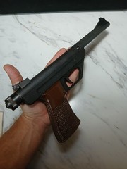 Vintage 1960s Hammerli Sparkler Mod RD 4.5/.177 CO2 Single Shot Air Pistol + Box