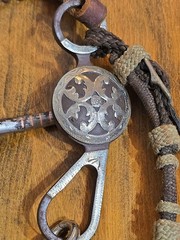 VINTAGE SILVER Conchs SHOW HEADSTALL HORSE TACK Ornate BRIDLE part