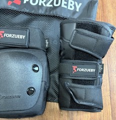 NEW Forzueby HJ-HB1 6 in 1 Protective Gear Set Knee Elbow Wrist Pads Large