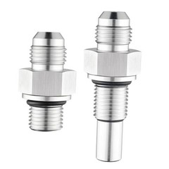 6AN Male Flare to 1/4″ NPSM Fitting, 4L80E Transmission Cooler Line AN