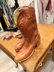 Dingo Women’s Western Equestrian Leather Boots Brown Size 7.5