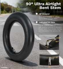 100/65-6.5 Heavy Duty Inner Tube, 11 Inch Scooter Tube, for 90/65-6.5 80/65-6…