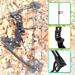30-70Lbs Compound Bow Kit, 19″-30″ Draw Length For Adults Hunting Target RH