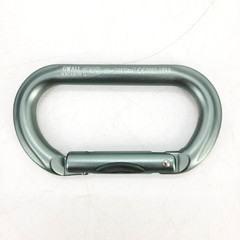 2 x Petzl OWALL Non-Locking Oval Carabiner Military Green
