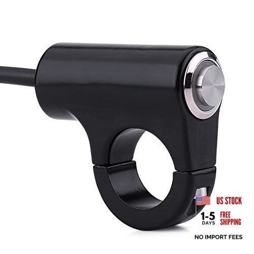 12v 7/8″ 22mm Motorcycle Handlebar ON/OFF Button with Blue Light