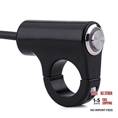 12v 7/8″ 22mm Motorcycle Handlebar ON/OFF Button with Blue Light