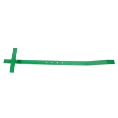 84.9In Skate Grind Rail Portable Skateboard Rail For Scooters, Snowboard Green