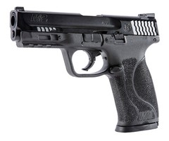 Umarex T4E S&W M&P9 M2.0 .43 Cal Black Paintball Pistol w/50xRubber Balls Bundle