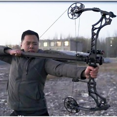 Archery Rapid Bow Shooter Launcher Compound Bow Set Steel Ball Hunting Shooting