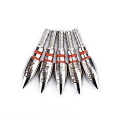 12Pcs Archery Field Points 100 Grain Target Hunting Practice Arrow Tip 5/16 inch