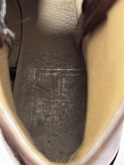 Womens Frye Billy Short Cognac Distressed Rugged Leather Cowboy Boots Sz 7 1/2 B