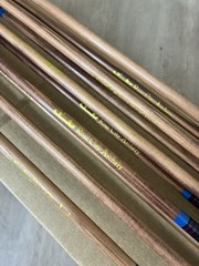 (12) Rose City Archery Port Orford Cedar Hunter Moon Arrows 11/32 30in 60-65LB