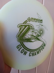 Innova Champion Glow TL Factory Store Release Light Green Foil Stamp 174.9g