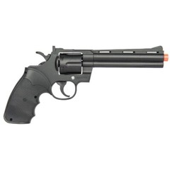 UKARMS G36B Spring Powered Airsoft Revolver Hand Gun Old West BLACK BB BBs