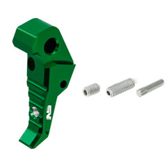 NS CNC Aluminum Adjustable Trigger (GREEN) – Action Army AAP-01/C