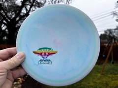 Star Leopard (One of a kind) Disc Golf Innova Swirl w/Halo Rainbow #3646