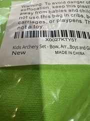 Blue Skies 2 Pack Wooden Bow & Arrow Set, 32 Inch Kids Bow & Arrow X0027KTY5T K1
