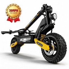 Off-road Electric Scooter for Adult 1200W 30MPH 48V13AH Foldable E-Scooter