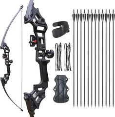 Archery Bows for Adults, Takedown Aluminum Alloy Riser Bow and Arrow Set for …