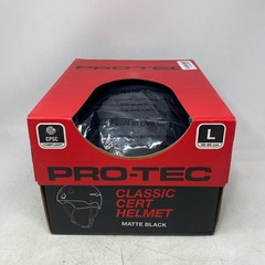Pro-Tec Classic Certified Helmet Matte Black Large 58-60 cm