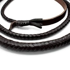 Cow Hide Leather Bull Whip 04 to 16 Feet&16 Plait Custom Bullwhip Indiana Jones