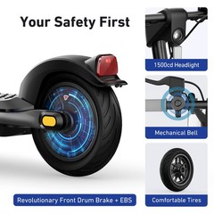 NIU KQi1 Pro Electric Scooter 250W Power, 15.5 Miles Range, Portable