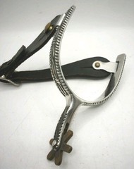 Vintage Riding Spur marked «Korea» Equestrian Horse