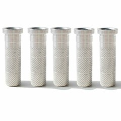 50-200PCS Arrow Inserts Threaded Arrow Connection Seat For ID 6.2mm Arrows Shaft