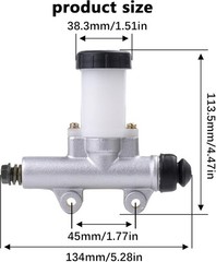 Brake Master Cylinder Hammerhead 80T Trailmaster MID 6.000.305 XRS XRX Go Kart B