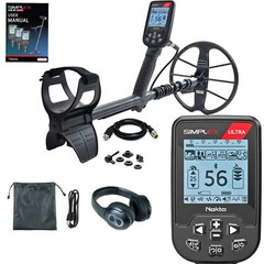 Nokta Simplex Ultra WHP Waterproof Detector with 11″ Coil & Wireless Headphones