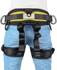 Thicken Professional Climbing Safety Belt with Magnesium Alloy Connection