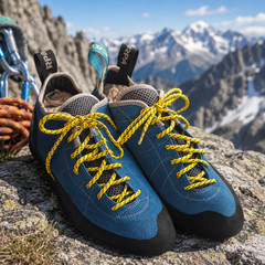 Scarpa Helix Men’s Climbing Shoes Hyper Blue New With Box Sz 14