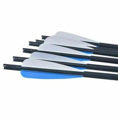 17/20 inch Archery Carbon Crossbow Bolts Half Moon Nock OD 8.8mm Arrows Hunting