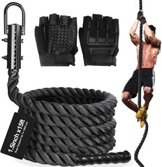 Climbing Rope 1.5 Inch Diameter 10/15 / 20/30 Feet Length Gym Climbing Rope for