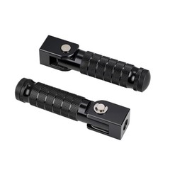 Universal M8 Ebike Foot Pegs 90 Degree Foldable E Bike Passenger Rear Pegs