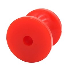 UANOFCN Boat Trailer Bow Stop Roller 3 Inch Polyurethane 3 inch, red