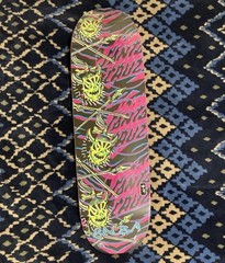Santa Cruz Salba Stencil Witch Doctor 9.25″ Shaped Skateboard Deck Free Shipping