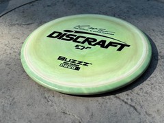 Discraft Paul McBeth 5x ESP Swirl Buzzz 175-176g Midrange Green Swirl Black Stam