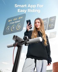 2026 Adult Electric Scooter 25km/H High Speed Folding E-Scooter Commuter &APP