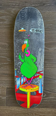 RARE Prime Markovich Signed Skateboard Deck Thumbs Up Blind Warner Bros. Alien