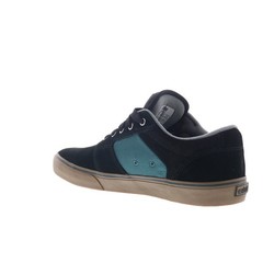 Etnies Barge LS 4101000351387 Mens Black Suede Skate Inspired Sneakers Shoes 9.5