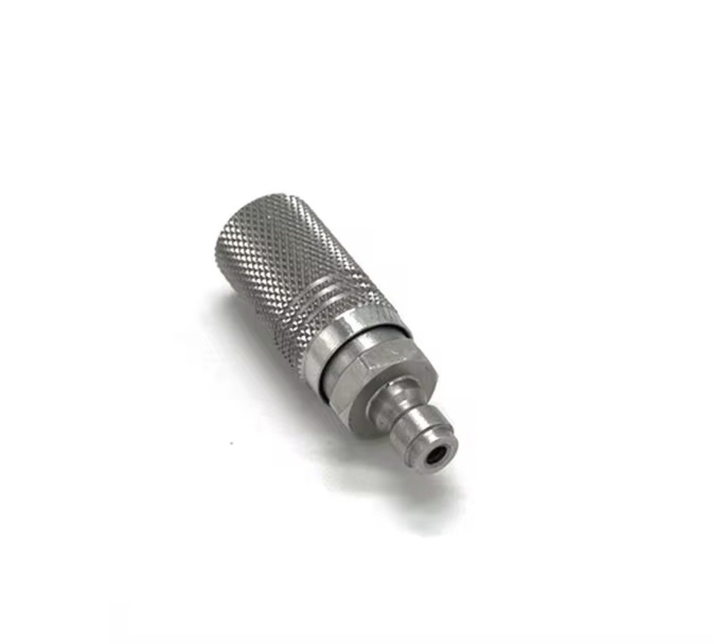 Extended Quick Disconnect Stainless Steel 8MM Coupler for PCP & Paintball