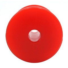 UANOFCN Boat Trailer Bow Stop Roller 3 Inch Polyurethane 3 inch, red