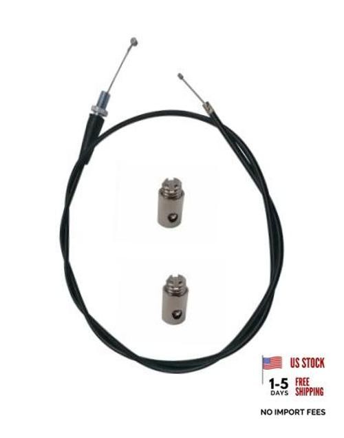 Stainless 50 Inch Mini Bike Throttle Cable for Predator 212 CT200U Baja MB165