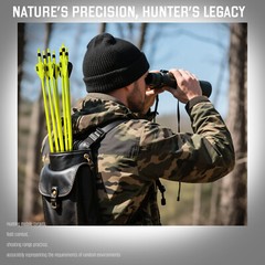 31″ Pure/Mixed Carbon Arrows 2″ Vane Spine 350-500 Compound Recurve Bow Hunting