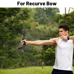Omoojee Compound Bow Stabilizer, Rubber Stabilizer for Recurve Green