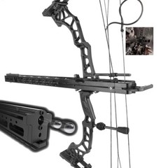 Archery Rapid Bow Shooter Steel Ball Launcher 20-70lbs Compound Recurve Hunting