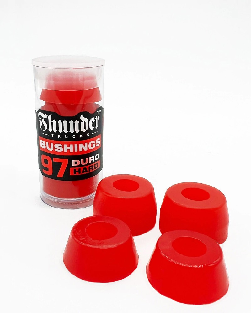 Thunder Trucks Skateboard Bushings Premium 97A Medium Hard Red