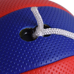 Tetherball Ball and Rope with Carabineer, Soft Touch, Portable Tetherballs with